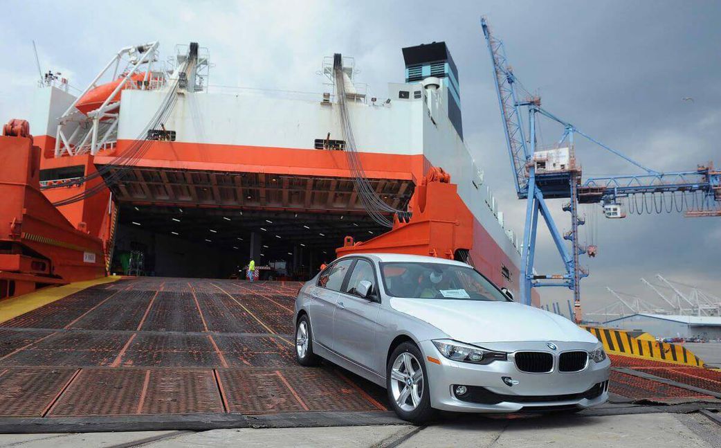 An imported car