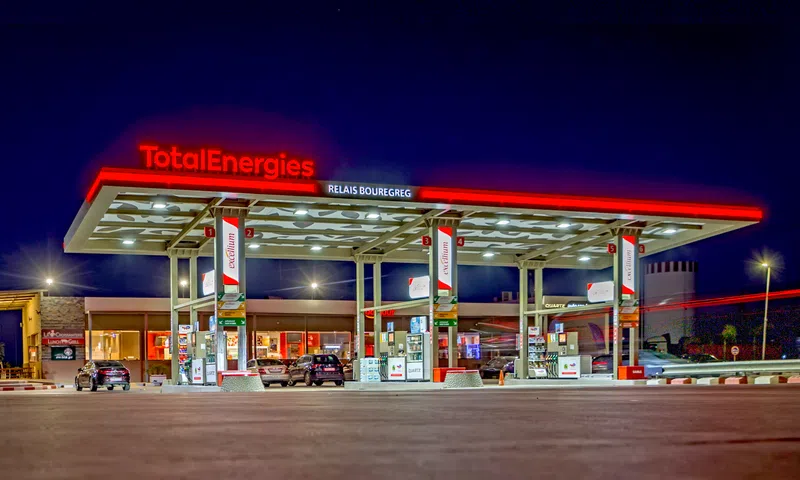 A photo of Total Energies petrol station