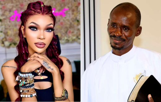 Wema Sepetu’s vulnerable moment brings Pastor Ezekiel to his knees in prayer for a child