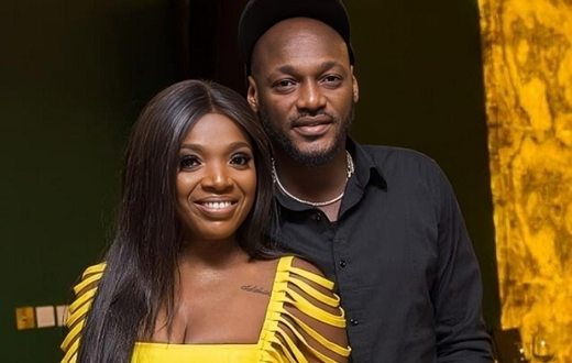 Nigerian actress Annie and singer 2Face