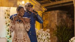 Annie Macaulay-Idibia and 2Baba