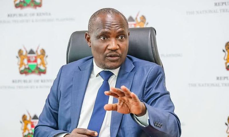 Treasury CS John Mbadi