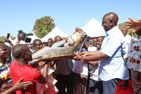 William Ruto in Homa Bay
