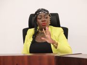 Nominated senator Gloria Orwoba and former Ghanaian President John Kufuo