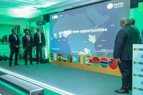 KCB Group CEO Paul Russo, PAPSS CEO, Mike Ogbalu and Trade CS Lee Kinyanjui