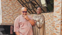 Kenyan Gospel singer Emmy Kosgei with her Nigerian husband Apostle Anselm Madubuko