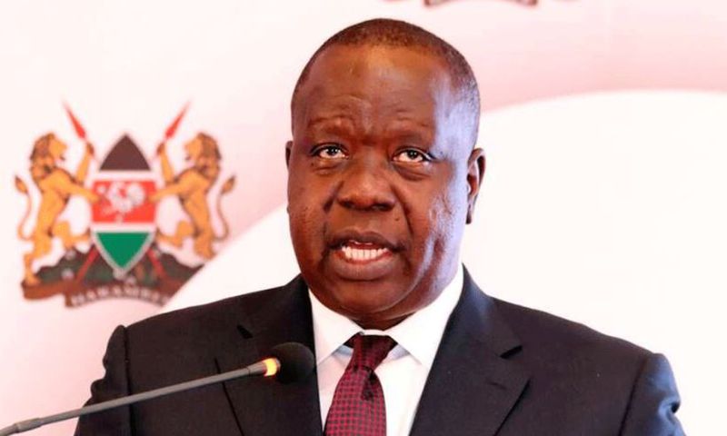 Former Interior Cabinet Secretary Dr. Fred Matiang'i
