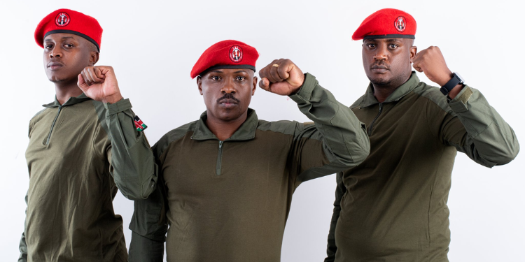 Jackson Kuria, Patrick Osoi and Hiram Kimathi