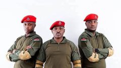 Jackson Kuria, Patrick Osoi and Hiram Kimathi