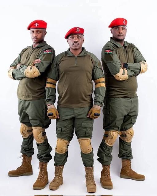 Jackson Kuria, Patrick Osoi and Hiram Kimathi