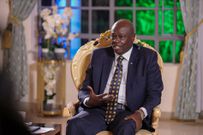 Former Deputy President Rigathi Gachagua during an interview with Yvonne Okwara