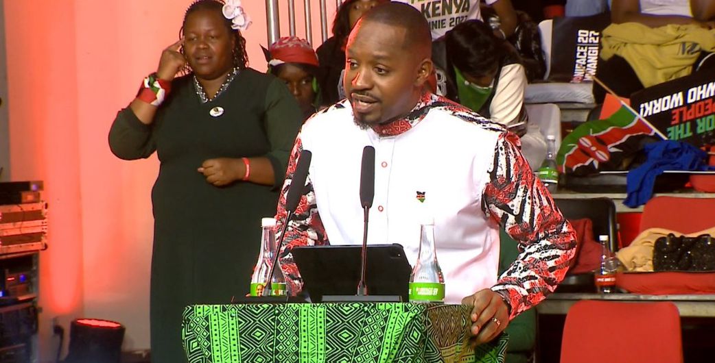 Boniface Mwangi launches presidential bid at Ufungamano House, Nairobi