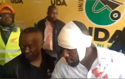 Self-declared UDA Sec Gen Joe Khalende sustains head injuries at party headquarters