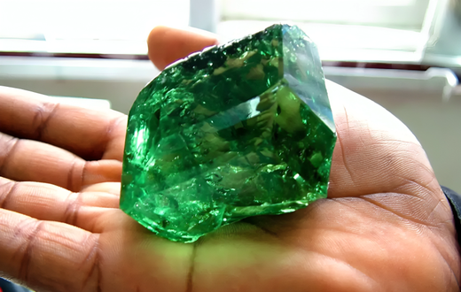 The largest in the world tsavorite