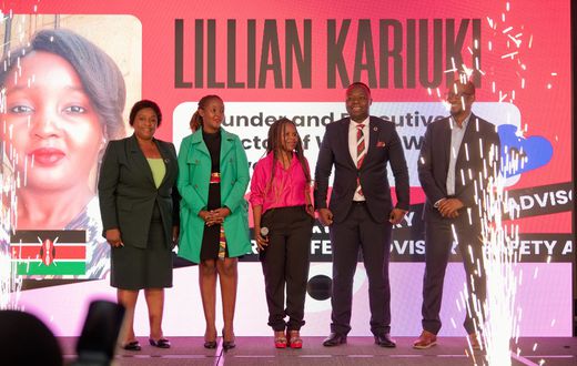 From Left to Right: Ms Mary Kerema (Secretary ICT, e-Government and Digital Economy, Ministry of Information, Communications and Digital Economy), Lillian Kariuki (newly appointed TikTok SSA Safety Advisory Council Member), Dudu Mkhize (Outreach Partne...