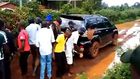 Sirende MCA forced to walk on muddy road by angry youth