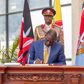 President William Ruto signing a document at State House, Nairobi