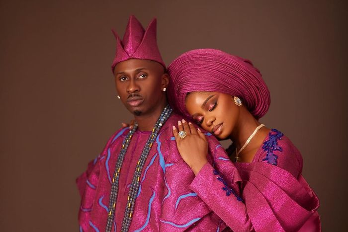 Tanzanian singer Juma Jux and his 23-year old fiancée Priscilla Ajoke Ojo.