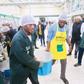 Nairobi Governor Johnson Sakaja taking part in meal preps for the Dishi na County Programme