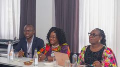 Suba North MP Millie Odhiambo speaking during a Women mentorship workshop on August 16, 2024