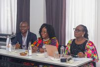 Suba North MP Millie Odhiambo speaking during a Women mentorship workshop on August 16, 2024
