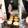 Yusuf Hassan's chapati vending business in Zimmerman