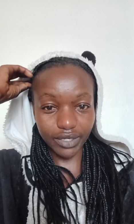 A screenshot image of  the 'Real Househelps of Kawangware, actor Mary Kendi kinyua ' Makena'