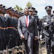 President William Ruto presiding the Police Constables' pass-out parade in Kiganjo, Nyeri County on January 10, 2023