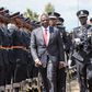 President William Ruto presiding the Police Constables' pass-out parade in Kiganjo, Nyeri County on January 10, 2023
