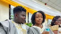 Content creator Miss Trudy with her husband Wode Maya