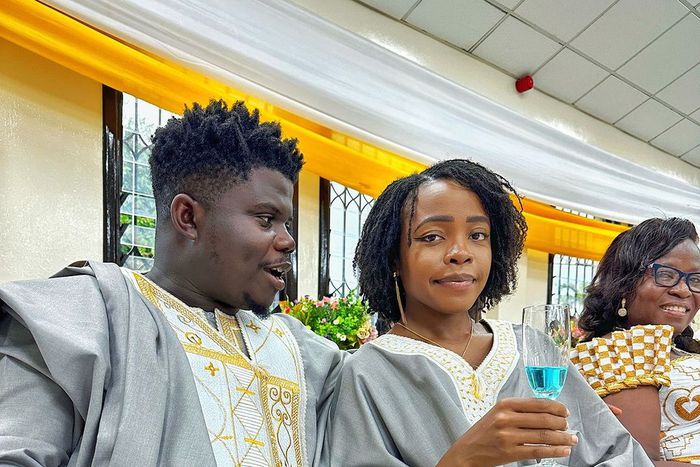 Content creator Miss Trudy with her husband Wode Maya