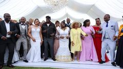 Murang'a Deputy Governor Stephen Munania weds Charity Mbinya in colourful event