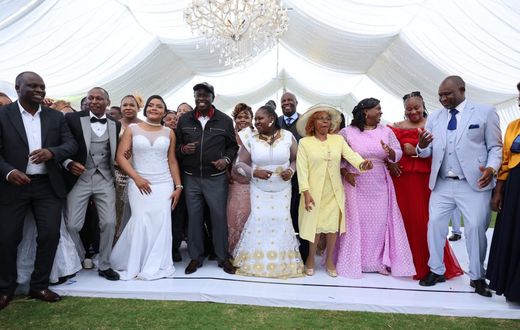 Murang'a Deputy Governor Stephen Munania weds Charity Mbinya in colourful event