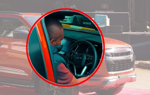 Maina Kageni takes his Sh9 million Isuzu D-Max Limited Edition