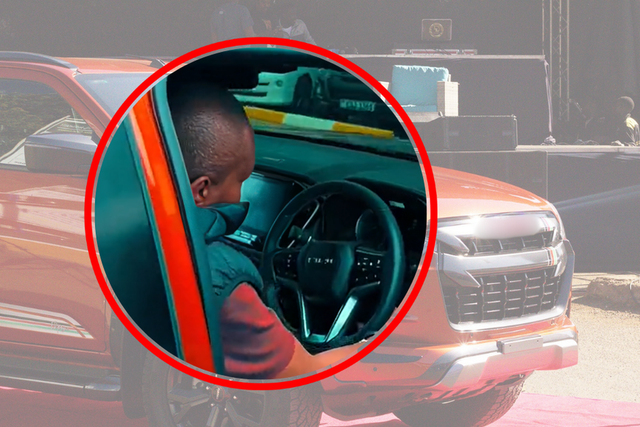 Maina Kageni takes his Sh9 million Isuzu D-Max Limited Edition