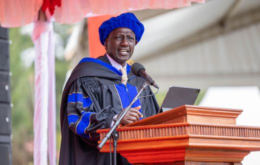 Ruto awarded Honorary Doctorate, announces Sh60Million grant for Baraton University