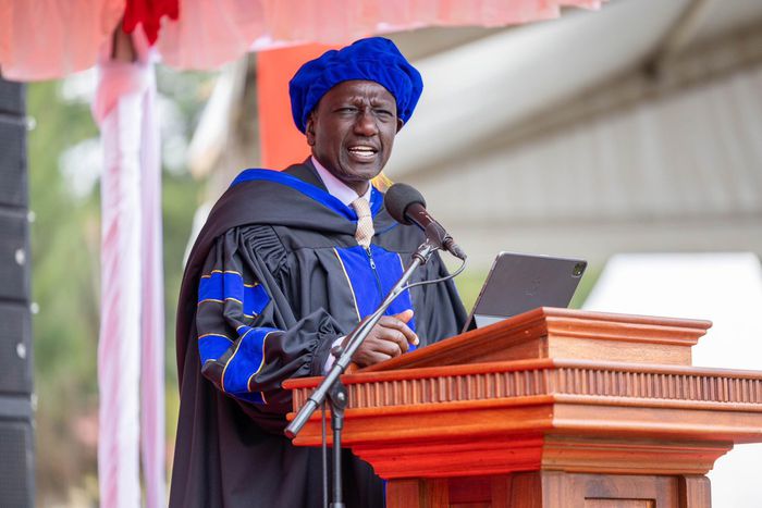 Ruto awarded Honorary Doctorate, announces Sh60Million grant for Baraton University