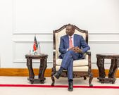 President William Ruto in State House, Nairobi during an engagement with Swiss diplomats on July 16, 2024