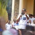President William Ruto speaking at Mackinnon Technical and Vocational College in Kinango
