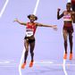 Winfred Yavi won the gold medal in the women's 3000m steeplechase in the 2024 Paris Olympics