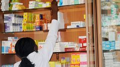 A person in a chemist