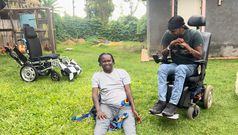 DJ Evolve tries out new experiences with friend Brian Muchiri in Nakuru