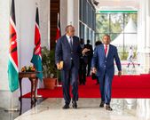 File image of CS nominees Aden Duale and Prof Kithure Kindiki