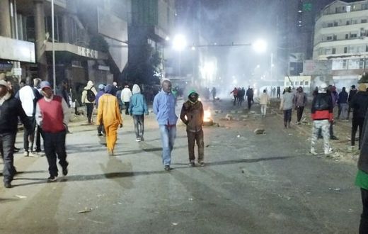 Wakulima Traders block roads leading to Nairobi CBD in early morning protest
