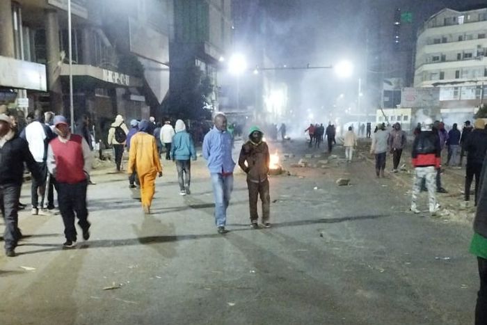 Wakulima Traders block roads leading to Nairobi CBD in early morning protest