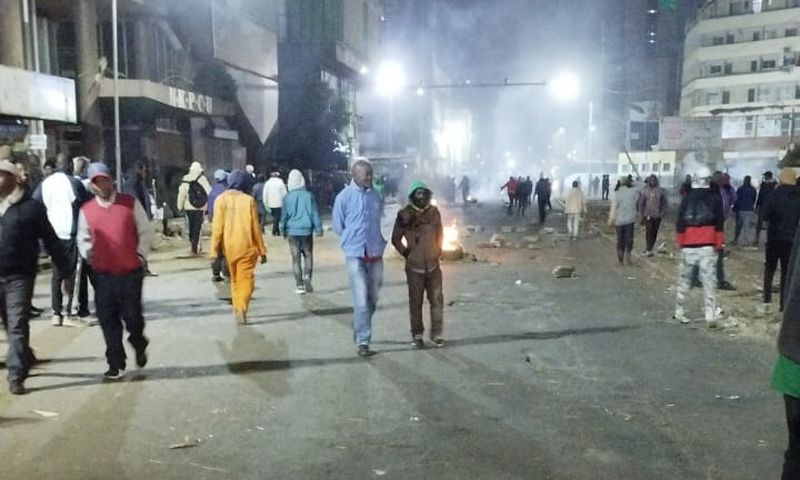 Wakulima Traders block roads leading to Nairobi CBD in early morning protest