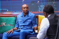 Morara Kebaso during an interview with Citizen TV news anchor Jeff Koinange