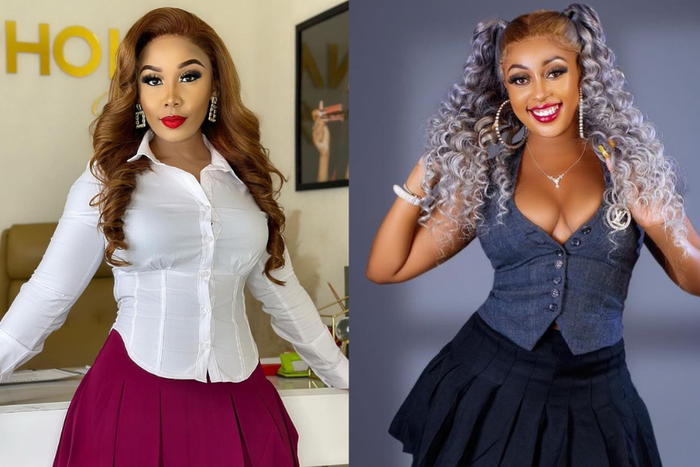 From left: Phoina Tosha and Amber Ray