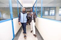 Mining Cabinet Secretary Hassan Joho with President William Ruto