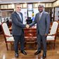 Treasury CS John Mbadi with IMF Representative in Kenya Selim Cakir on August 14, 2024